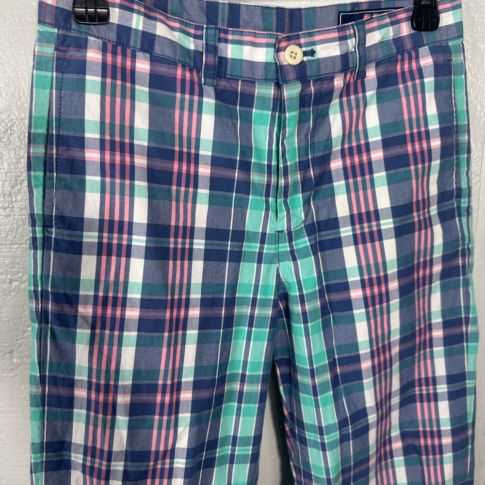 Vineyard Vines Boys Seaway Plaid Club Pants Size 14 EUC - Picture 4 of 10